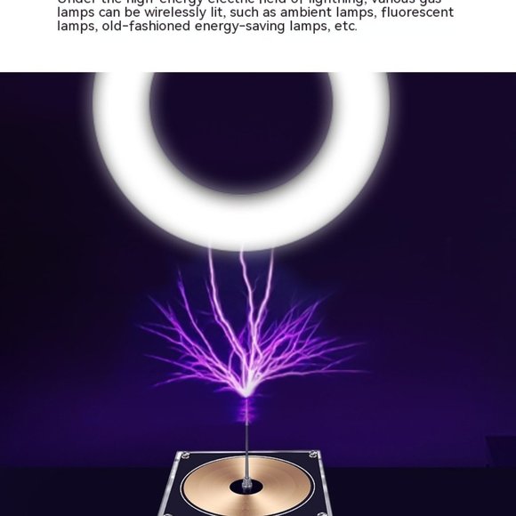 Music Tesla Coil Hand-touching Lightning Bluetooth In Palm - Picture 6 of 8